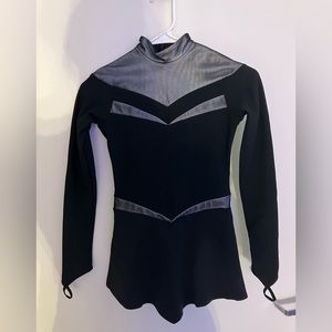 Women’s adult small thermal Ice Dress figure skating dress from Carvico